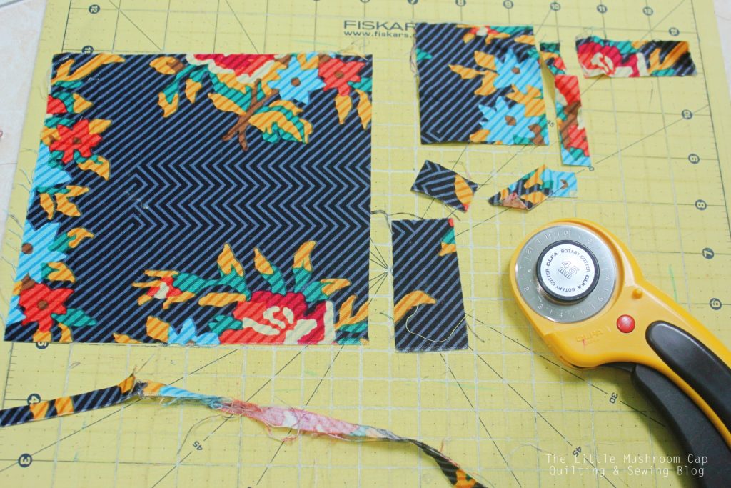 How to not get overwhelmed by lots of fabric SCRAPS The Little