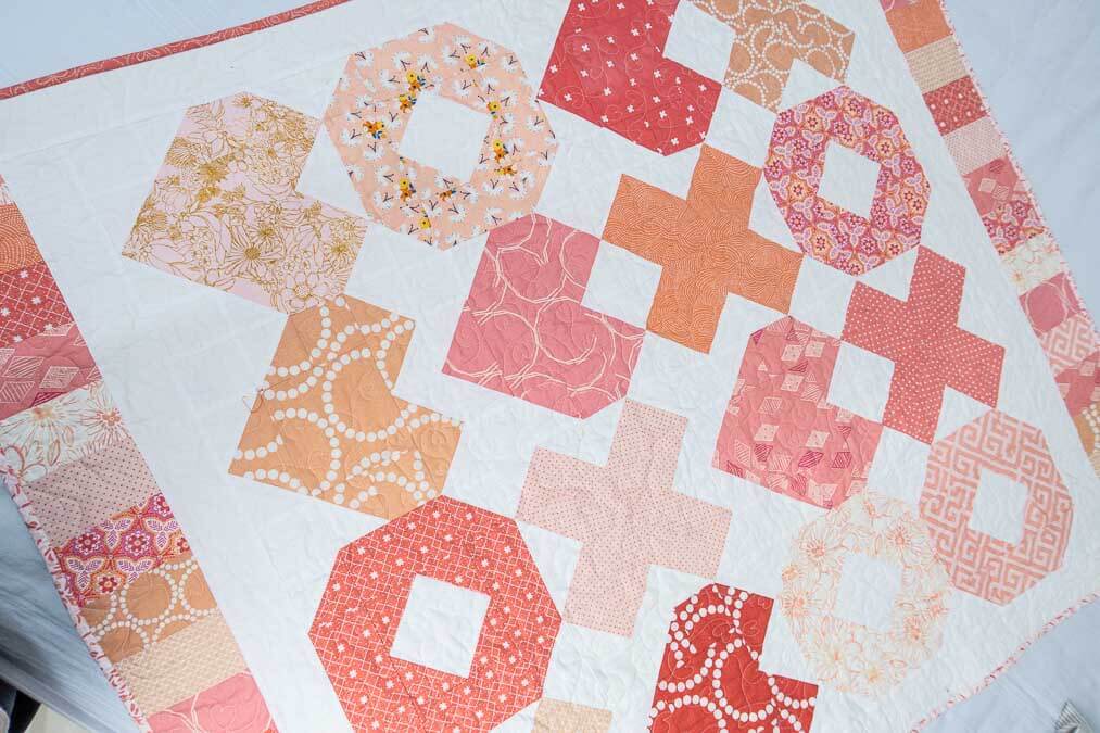 Hugs and Kisses Puff Baby Quilt