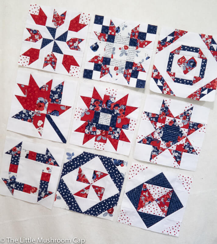 Patriotic Sampler Quilt: RBD Block Challenge - The Little Mushroom Cap: A Quilting Blog patriotic-sampler-quilt-rbd-block-challenge-the-little-mushroom-cap-a-quilting-blog