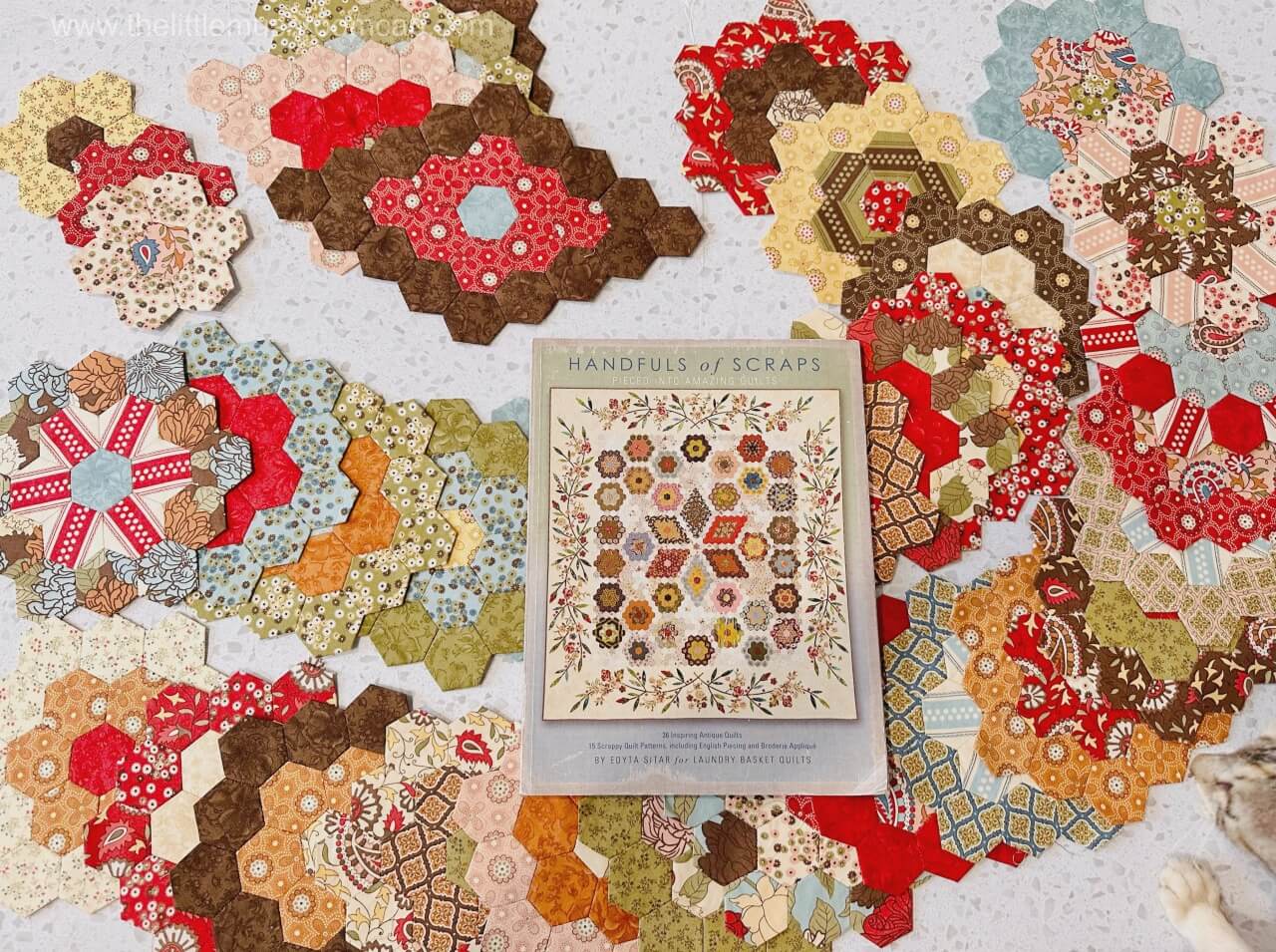 english-paper-piecing-grandmother-s-flower-garden-progress-the-little-mushroom-cap-a-quilting-blog